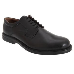Scimitar Mens Plain Gibson Padded Formal Work Lace up Leather Shoes /Oxfords / B